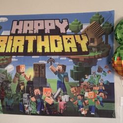 Minecraft Birthday Decorations 