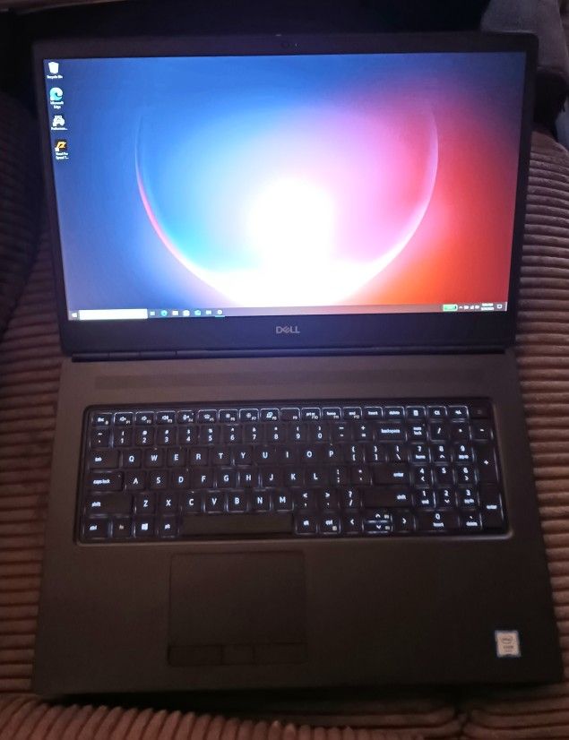 17.3" Dell Precision Hi Speed Laptop Intel Hexa Core 5.1 GHz 32 GB RAM 1.5 TB SSD NVIDIA RTX 4000 8 GB DDR6 Graphics WINDOWS 11 PROFESSIONAL