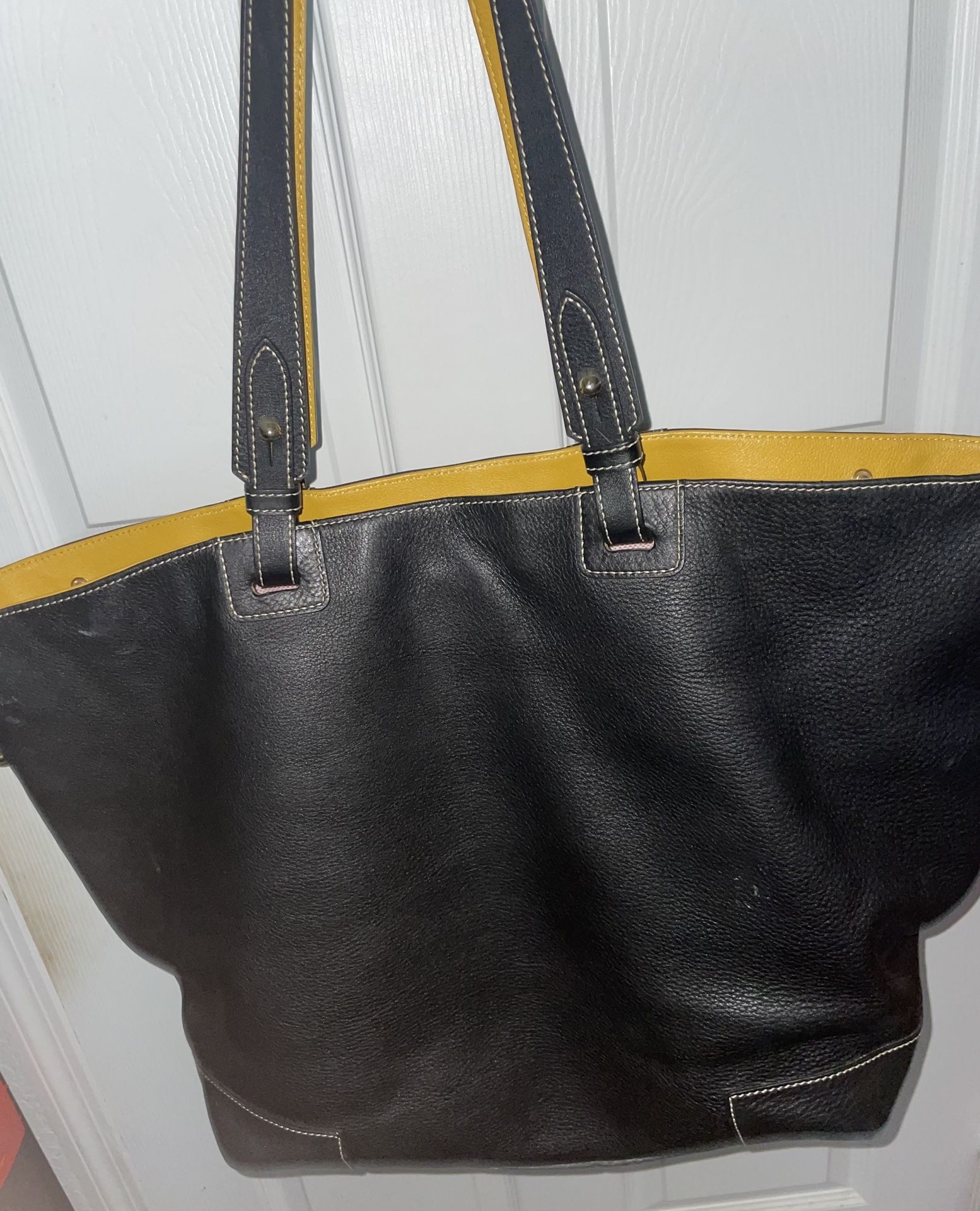 Dooney & Bourke Black Large Tote Bag