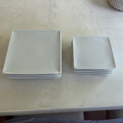 Create & Barel  6 Dinner / 6 Salad Plates