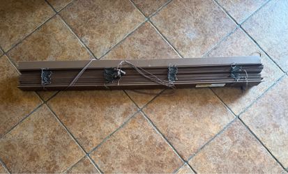 Window Blind Brown
