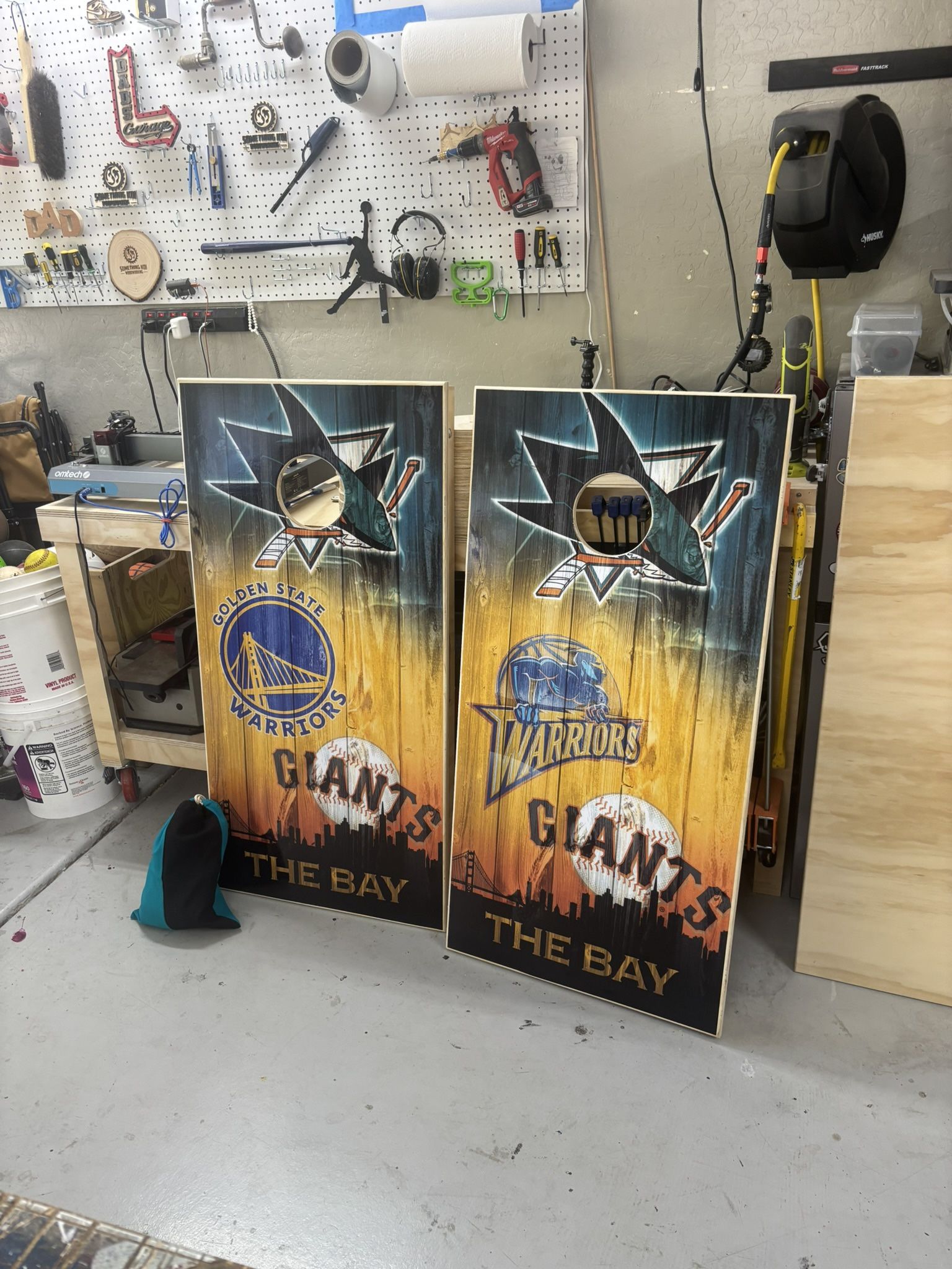 Custom Bay Area Cornhole Boards – Handmade & Durable