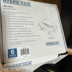 Hydro Rain  Irrigation Controller