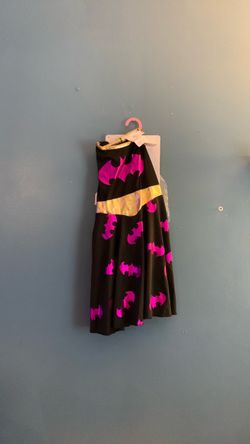 HALLOWEEN DC BAT GIRL TODDLER SIZE COSTUME