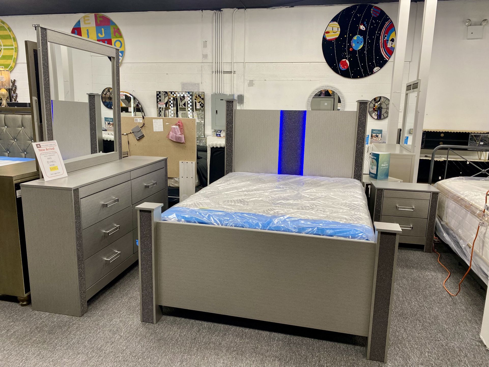 Queen Size Bed Frame Set $999