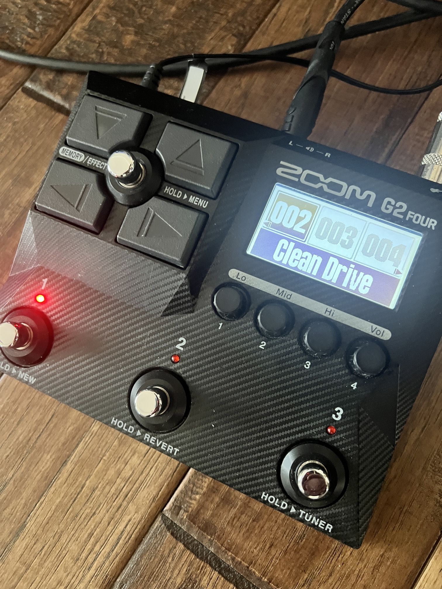 Zoom G2 Four Guitar Pedal
