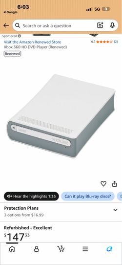 XBOX360 HD DVD Player