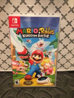 Mario  + rabbids  kingdom battle ** read** Nintendo switch
