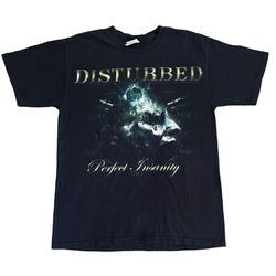 Disturbed Perfect Insanity Vintage Adult Medium  T-shirt black