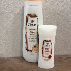 Dove Body wash And Deodorant $7