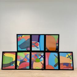 KAWS HYPEBEAST Art Framed 