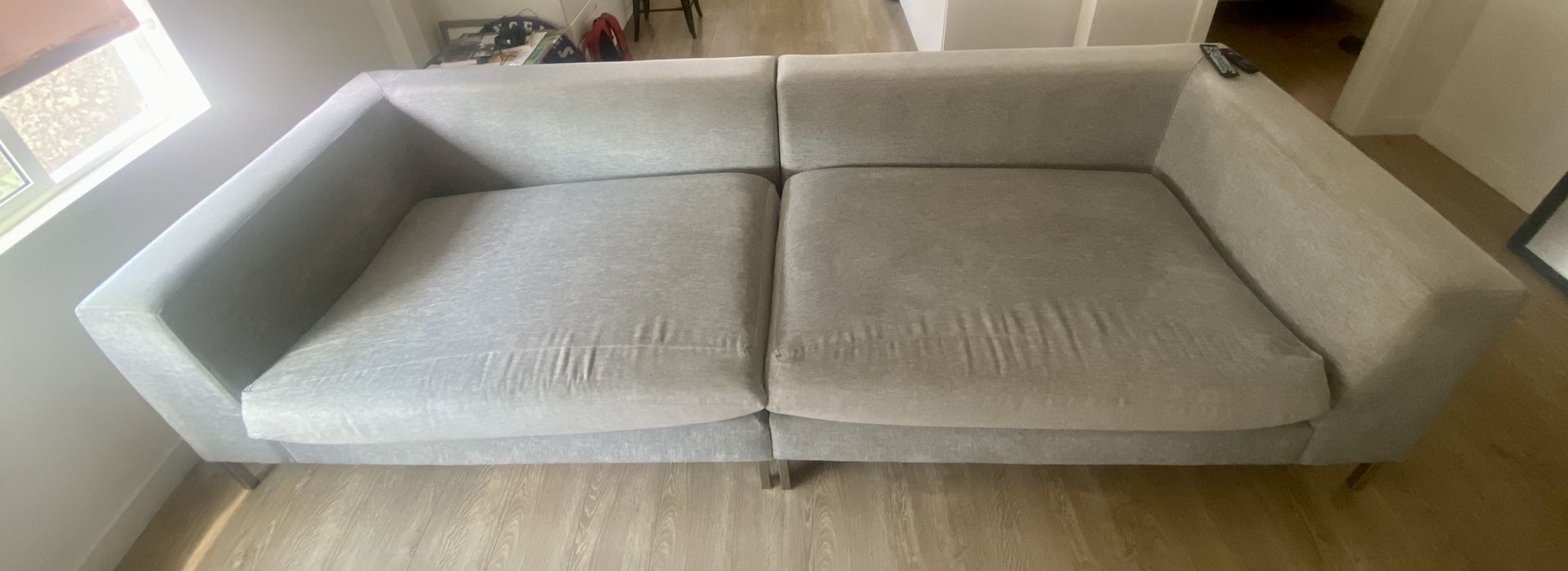 Large Couch With Ottoman