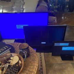 3 Smart TVs  For $100