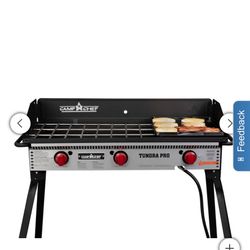 Three Burner Camp Chef 