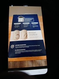 Schlage Keypad Deadbolt 