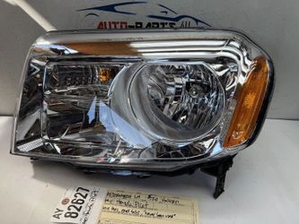 aftermarket 2009 - 2010 - 2011 HONDA PILOT LEFT DRIVER HALOGEN HEADLIGHT AY82627