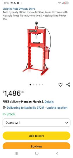 30ton shop press Hydraulic