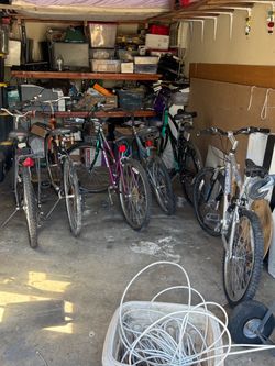 Bikes from $15 to 50