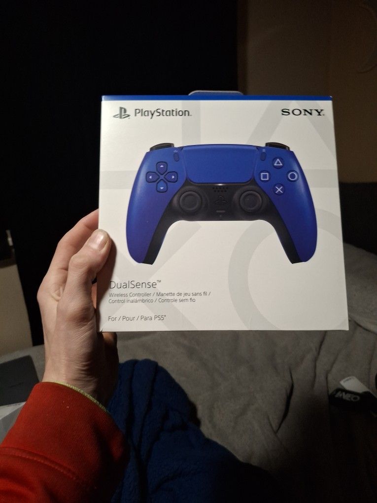 Ps5 Controller Brand New In Box Blue