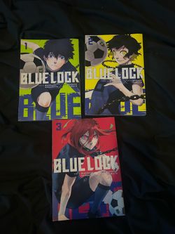 Blue lock Manga Vol 1 to 3