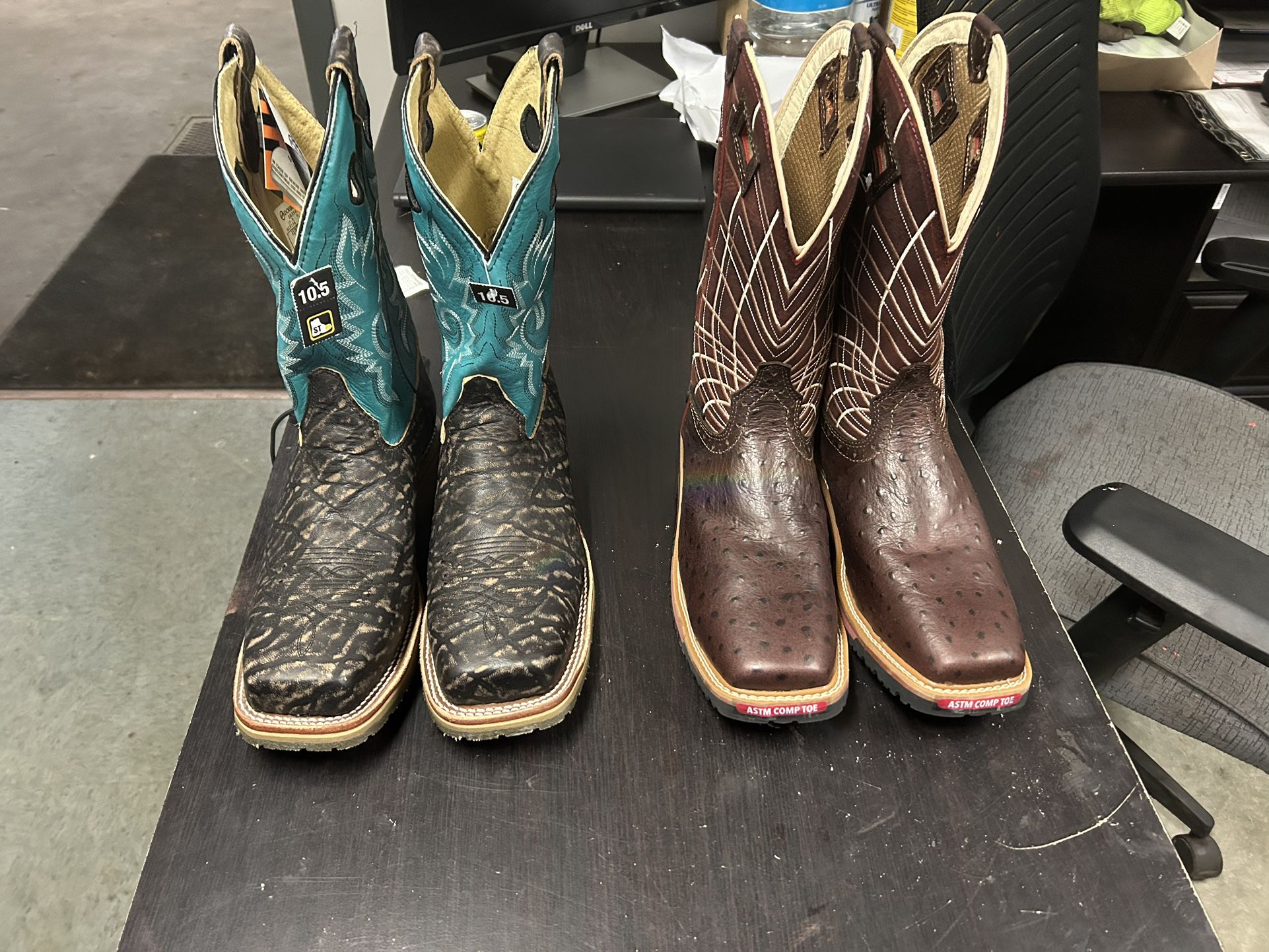 Ariat , Double H , Justin’s  Work Boots