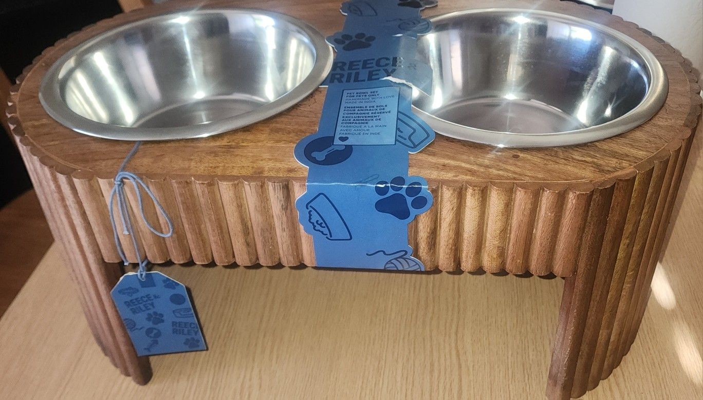 Reece&Riley Pet Bowl Set 