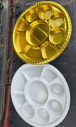 9 compartment plastic plates