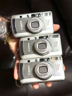Wow 🤩! 3 Canon Sure Shot Z180u 35mm Film Cameras – Vintage Point & Shoot Lot