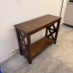 Wooden Console Table