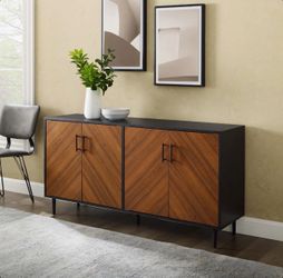 Brand New Aminatou 58" Wide 4-Door Sideboard