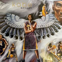 Large Kobe Bryant Poster Board