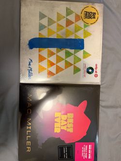 Mac Miller Best Day Ever & Blue Side Park Vinyl