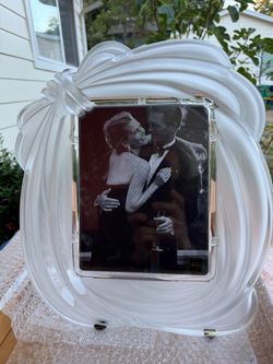 Mikasa Frosted Crystal Picture Frame (Made in Germany)