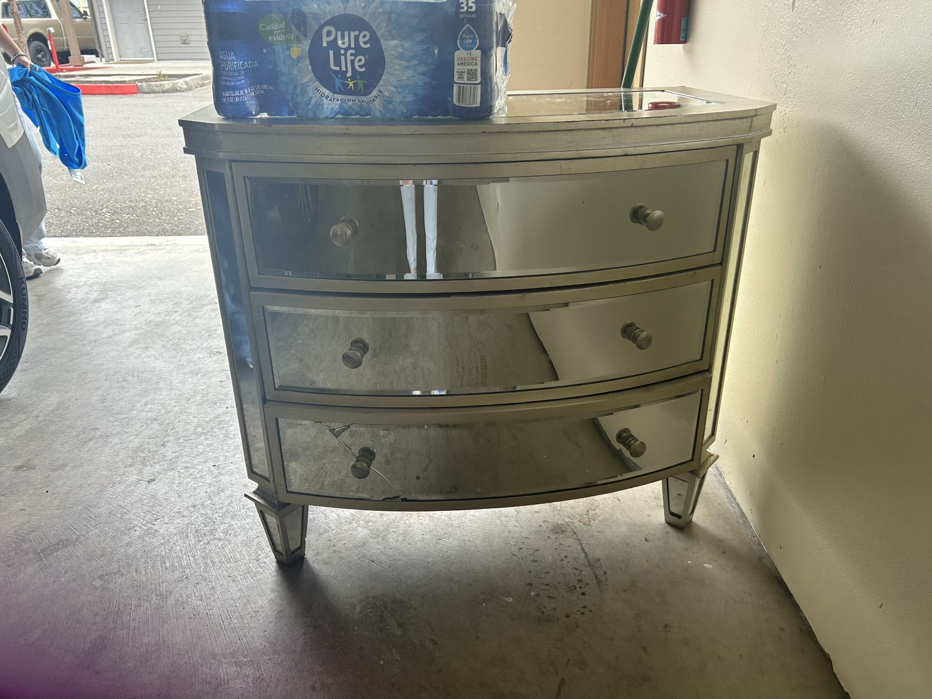 Glass Dresser