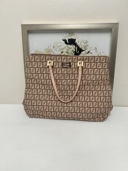 Preloved Fendi Zucchino Tote Bag