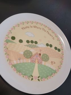 Home Is Where The Heart Is Decorative Plate