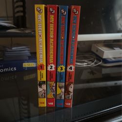 My Hero Academia Manga 1-4