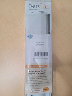 Persilux Cordless Roller Shade 36” x 72” – White – Brand New Sealed Box