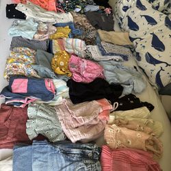 Huge Toddler Girl Clothing and Swim Wear Lot (3T-4T) Over 70 Pieces