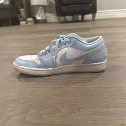 White And Blue Jordan 1 Lows