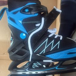Monarch Youth Ice Skates Adjustable Size 11-2