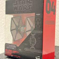 Star Wars The Black Series Titanium Tie Fighter