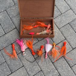 Fishing saltwater jigs assorted