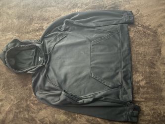 Black Full-Zip Performance Hoodie