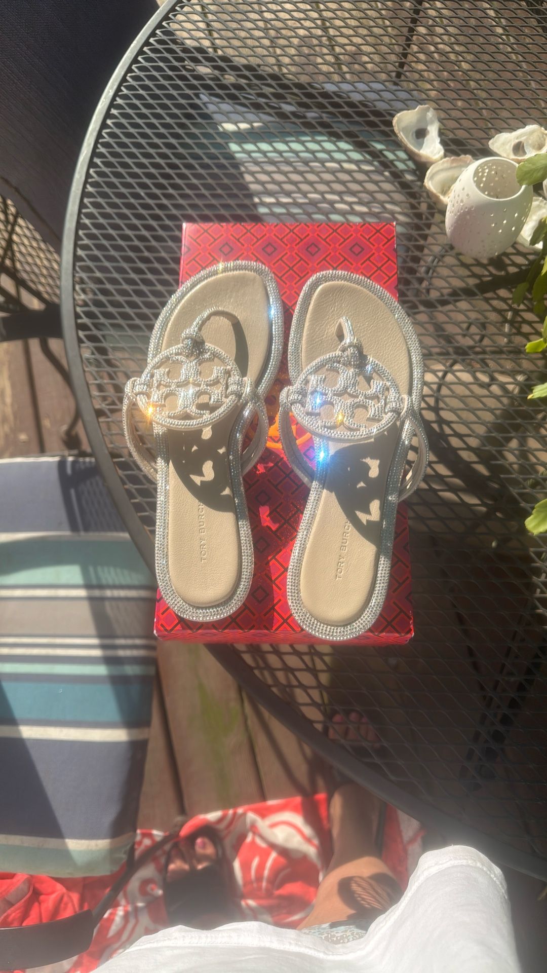Tory Burch Miller Pavé Sandals