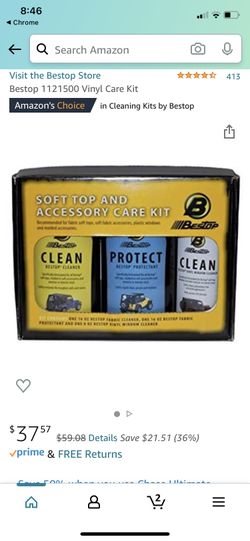 Best top Soft Top Accessory Care Kit