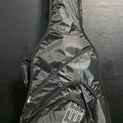 TKL Black Belt Electric Guitar Gig Bag Padded Soft Backpack Case. 