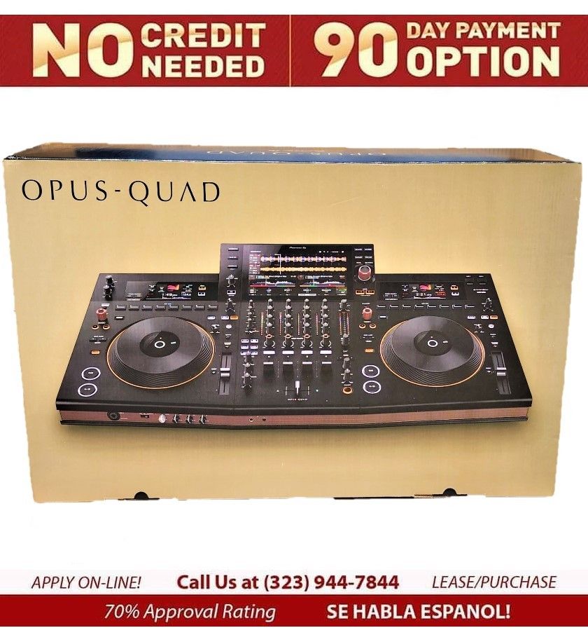 Pioneer DJ Opus Quad 4 Channel Controller Touchscreen FX Rekordbox Serato Mixer Bluetooth WiFi 🚨 Payment Options Available 🚨 No Credit Needed 🚨