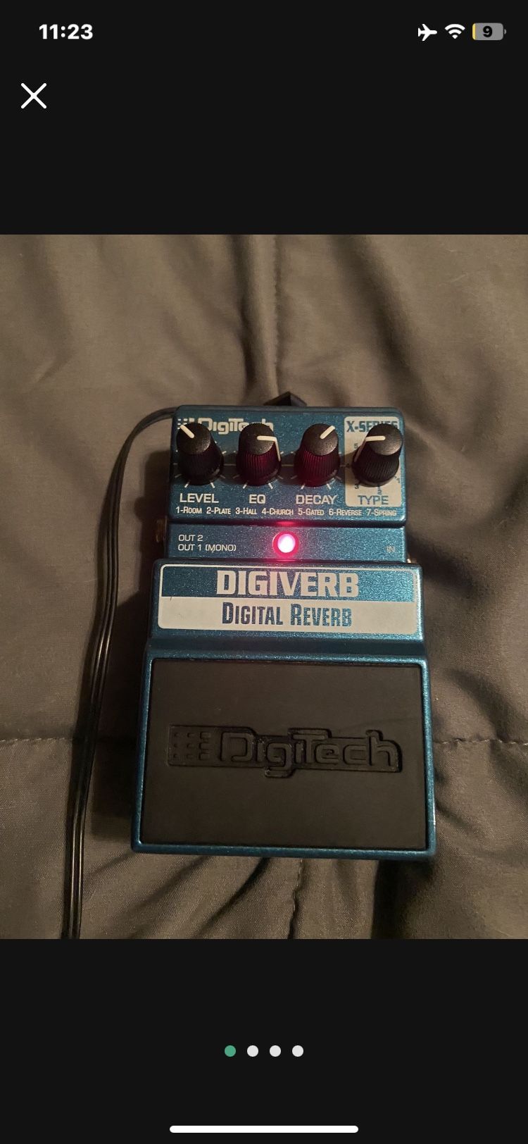 Digital Reverb Guitar Pedal