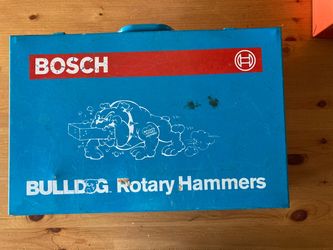 Bosch Bulldog Rotary Hammer and Case